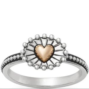 James Avery Radiant Heart Ring (Size 6.5)
